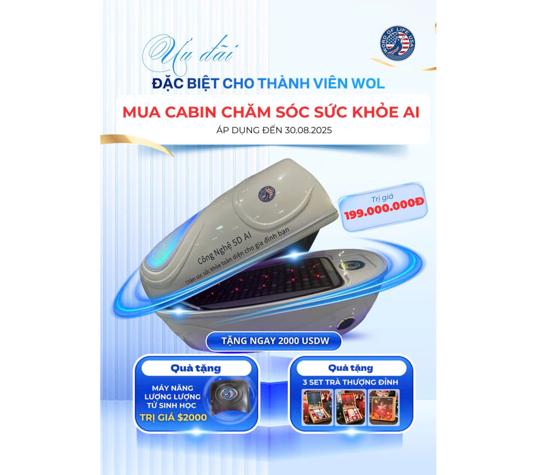 Máy Cabin Chăm Sóc Sức Khỏe Ứng Dụng Công Nghệ AI