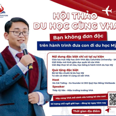 HỘI THẢO DU HỌC CÙNG VHA