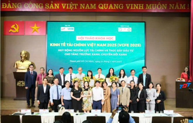 Hội thảo Khoa học Quốc gia Kinh tế tài chính Việt Nam 2025 (VCFE 2025): “Huy động nguồn lực tài chính và thúc đẩy đầu tư cho tăng trưởng xanh, chuyển đổi xanh”
