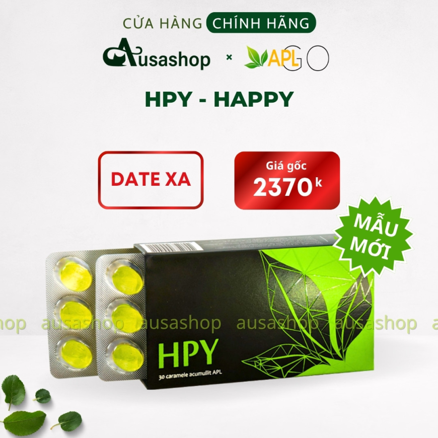 Kẹo Ngậm HPY Vị Trà Xanh – Hỗ Trợ Ung Thư APLGO