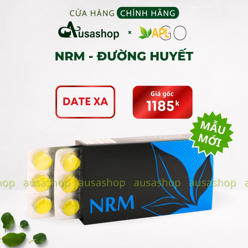 Kẹo Ngậm NRM Vị Táo – Cân Bằng Đường Huyết APLGO