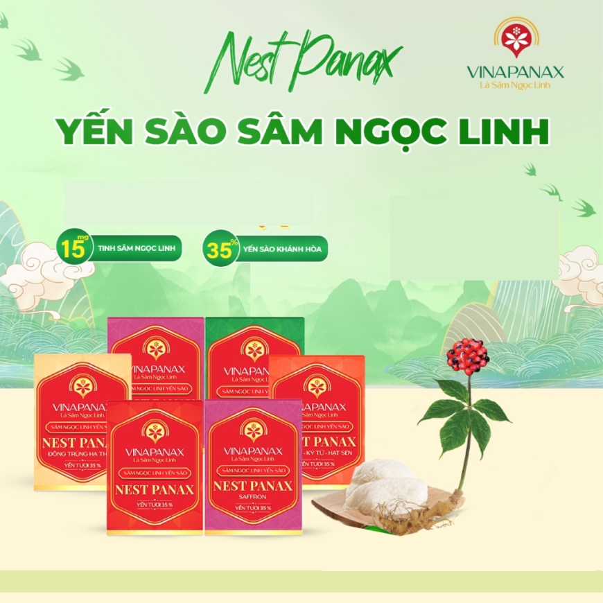 Yến Sào Sâm Ngọc Linh Nest Panax (1 lọ x 70ml )