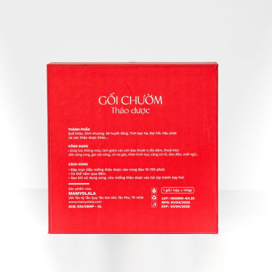GỐI CHƯỜM THẢO DƯỢC MAMYOLALA